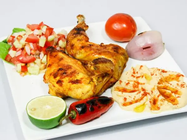 Half Grilled Chicken